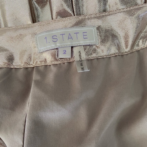 1 State Pleated Midi Skirt - Picture 3 of 5